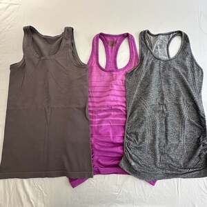 Athleta Performance Workout Tank Tops Bundle (3-Pack)